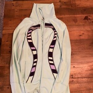 Lululemon high neck hoodie.